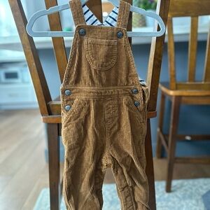 Baby Boden Tan Corduroy Kids Overalls